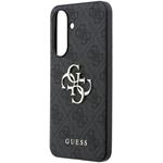 Guess PU 4G Metal Logo kryt pre Samsung Galaxy A37, sivý