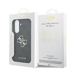 Guess PU 4G Metal Logo kryt pre Samsung Galaxy A37, sivý