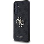 Guess PU 4G Metal Logo kryt pre Samsung Galaxy A55 5G, sivý