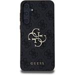 Guess PU 4G Metal Logo kryt pre Samsung Galaxy A55 5G, sivý