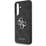 Guess PU 4G Metal Logo kryt pre Samsung Galaxy A56, sivý