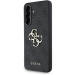 Guess PU 4G Metal Logo kryt pre Samsung Galaxy A56, sivý