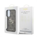 Guess PU 4G Metal Logo kryt pre Samsung Galaxy A57, hnedý