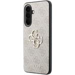 Guess PU 4G Metal Logo kryt pre Samsung Galaxy A57, ružový