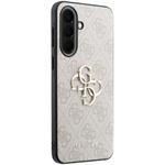 Guess PU 4G Metal Logo kryt pre Samsung Galaxy A57, ružový