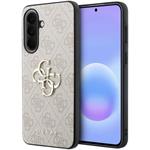 Guess PU 4G Metal Logo kryt pre Samsung Galaxy A57, ružový