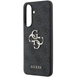 Guess PU 4G Metal Logo kryt pre Samsung Galaxy A57, sivý