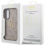 Guess PU 4G Metal Logo kryt pre Samsung Galaxy S25 Edge, ružový