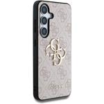 Guess PU 4G Metal Logo kryt pre Samsung Galaxy S25+, ružový