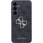 Guess PU 4G Metal Logo kryt pre Samsung Galaxy S26 FE, čierny