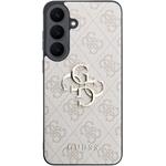 Guess PU 4G Metal Logo kryt pre Samsung Galaxy S26 FE, ružový