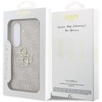 Guess PU 4G Metal Logo kryt pre Samsung Galaxy S26+, ružový