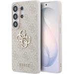 Guess PU 4G Metal Logo kryt pre Samsung Galaxy S26 Ultra, ružový