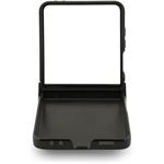 Guess PU 4G Metal Logo kryt pre Samsung Galaxy Z Flip 7, hnedý