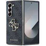 Guess PU 4G Metal Logo kryt pre Samsung Galaxy Z Fold 6, sivý