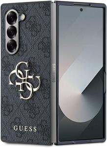 Guess PU 4G Metal Logo kryt pre Samsung Galaxy Z Fold 6, sivý