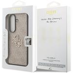 Guess PU 4G Metal Logo kryt pre Samsung Galaxy Z Fold 7, ružový