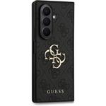 Guess PU 4G Metal Logo kryt pre Samsung Galaxy Z Fold 7, sivý