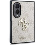 Guess PU 4G Metal Logo kryt pre Samsung Galaxy Z Fold 8, ružový