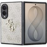 Guess PU 4G Metal Logo kryt pre Samsung Galaxy Z Fold 8, ružový