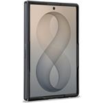 Guess PU 4G Metal Logo kryt pre Samsung Galaxy Z Fold 8, sivý