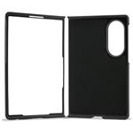 Guess PU 4G Metal Logo kryt pre Samsung Galaxy Z Fold 8, sivý