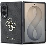 Guess PU 4G Metal Logo kryt pre Samsung Galaxy Z Fold 8, sivý