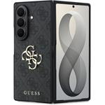 Guess PU 4G Metal Logo kryt pre Samsung Galaxy Z Fold 8 Ultra, sivý