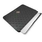 Guess PU 4G Metal Logo puzdro na notebook, 13", sivé