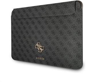 Guess PU 4G Metal Logo puzdro na notebook, 13", sivé