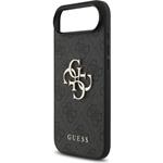 Guess PU 4G Metal Logo Strap kryt pre iPhone Air, čierny
