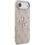 Guess PU 4G Metal Logo Strap kryt pre iPhone Air, ružový