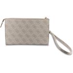 Guess PU 4G Metal Logo taška na telefón, ružová