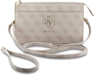 Guess PU 4G Metal Logo taška na telefón, ružová