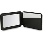 Guess PU 4G Mirror MagSafe Cardslot peňaženka so stojanom, čierna