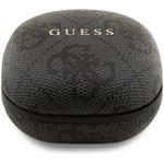 Guess PU 4G Script Logo ENC TWS, bezdrôtové slúchadlá, čierne