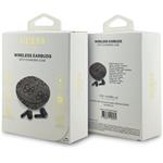 Guess PU 4G Script Logo ENC TWS, bezdrôtové slúchadlá, hnedé