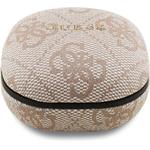 Guess PU 4G Script Logo ENC TWS, bezdrôtové slúchadlá, ružové