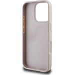 Guess PU 4G Stripe kryt pre iPhone 16 Pro Max, ružový