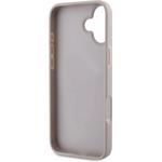 Guess PU 4G Stripe kryt pre iPhone 16, ružový