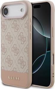 Guess PU 4G Stripe kryt pre iPhone Air, ružový