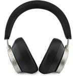 Guess PU 4G Triangle Logo ENC bezdrôtové slúchadlá, čierne