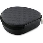 Guess PU 4G Triangle Logo ENC bezdrôtové slúchadlá, čierne