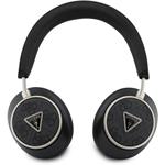 Guess PU 4G Triangle Logo ENC bezdrôtové slúchadlá, čierne