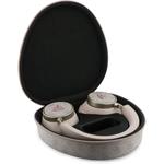 Guess PU 4G Triangle Logo ENC bezdrôtové slúchadlá, ružové