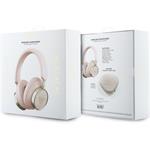 Guess PU 4G Triangle Logo ENC bezdrôtové slúchadlá, ružové