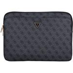 Guess PU 4G Triangle Logo obal pre notebook 14", čierny