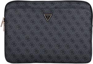 Guess PU 4G Triangle Logo obal pre notebook 14", čierny
