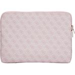 Guess PU 4G Triangle Logo obal pre notebook 14", ružový