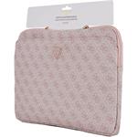 Guess PU 4G Triangle Logo obal pre notebook 14", ružový